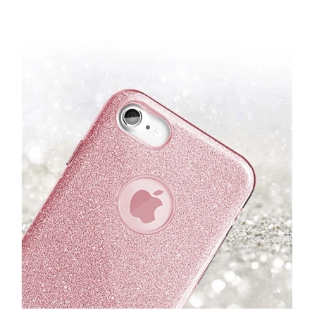 Nakładka GLITTER iPhone 14 Pro Max (6.7) różowa