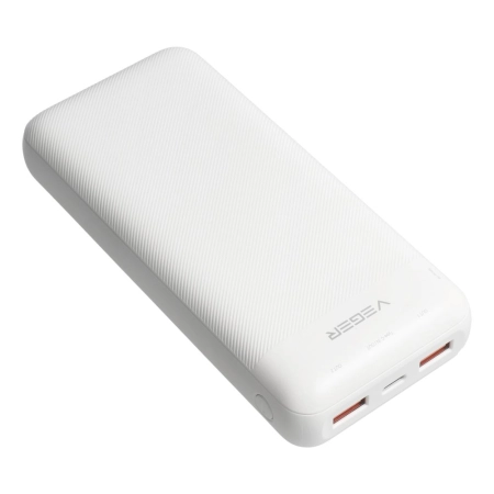 POWER BANK 20000 VEGER L20s 20W PD QC3.0 biały