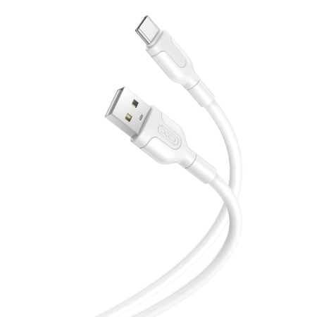 Kabel USB TYP C 1m biały XO NB212 2.1A