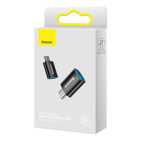 Adapter USB do USB TYP C 3.1 Baseus czarny