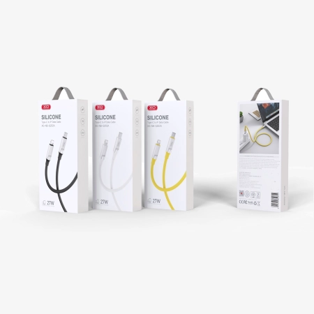 Kabel TYP-C - iPhone Lightning 1m XO NB-Q252A czarny 27W