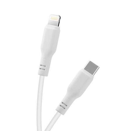 Kabel TYP-C - iPhone Lightning 1m MFi Maxlife MXUC-10 27W biały