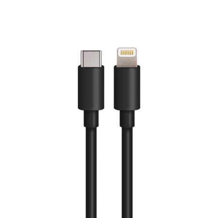 Ładowarka samochodowa USB-C PD + 1xUSB QC 3.0 20W + kabel Typ C - Lightning Maxlife MXCC-04 czarna