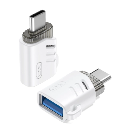 Adapter USB do micro USB NB256C biały