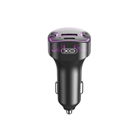 Transmiter FM BT 1xUSB 15W + USB TYP C XO-BCC12 czarna