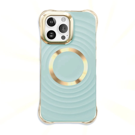 Nakładka Circle Glam Mag iPhone 16 Pro Max (6,9) miętowa