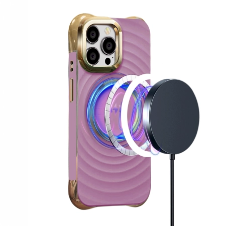 Nakładka Circle Glam Mag iPhone 16 Pro Max (6,9) fioletowa