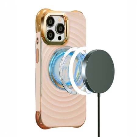 Nakładka Circle Glam Mag iPhone 16 Pro Max (6,9) różowa