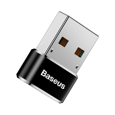 Adapter USB-C do USB czarny BASEUS CAAOTG-01