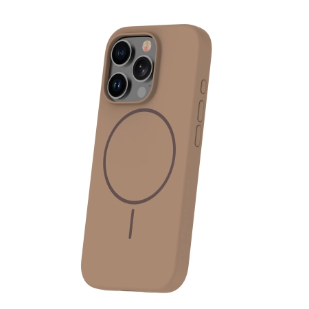 Nakładka Thin MagSafe iPhone 17 brązowa