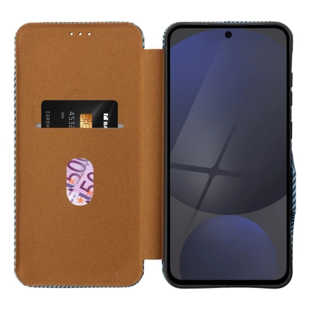 Smart Folio Samsung S24 FE niebieski