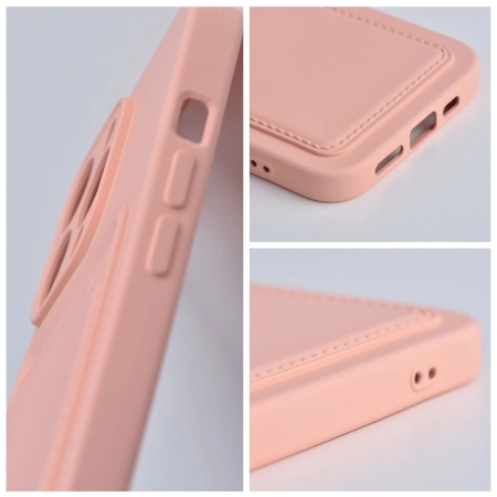 Nakładka Forcell CARD CASE iPhone 16 Pro (6,1) różowa