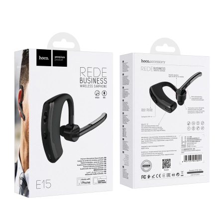 Bluetooth HOCO E15 czarne