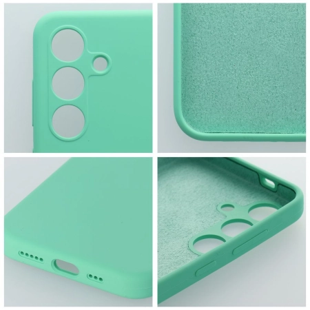 Nakładka Silicon Solid Samsung S26 MagSafe miętowa