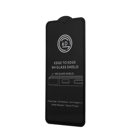 Szkło hartowane iPhone 13 / 13 Pro / 14 (6.1)/16E 6D czarne