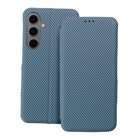Smart Folio Samsung S24 FE niebieski