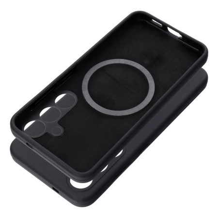 Nakładka Silicon Solid Samsung S26 MagSafe czarna