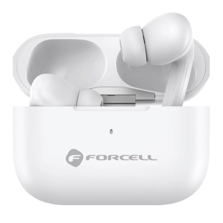 Słuchawki Bluetooth TWS (ANC+ENC) Forcell F-AUDIO Master Pro białe