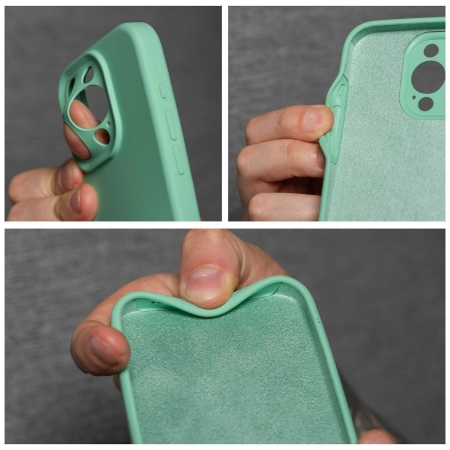 Nakładka Silicon Solid iPhone 16 Pro miętowa