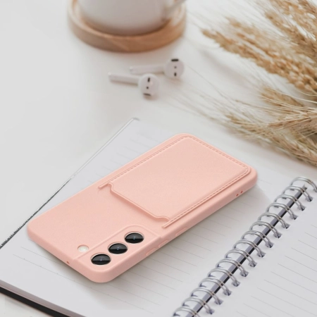 Nakładka Forcell CARD CASE iPhone 16 (6,1) różowa