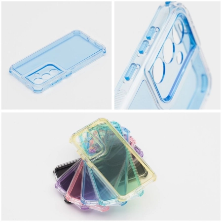 Nakładka MATRIX Clear Xiaomi Redmi Note 14 Pro 5G niebieska