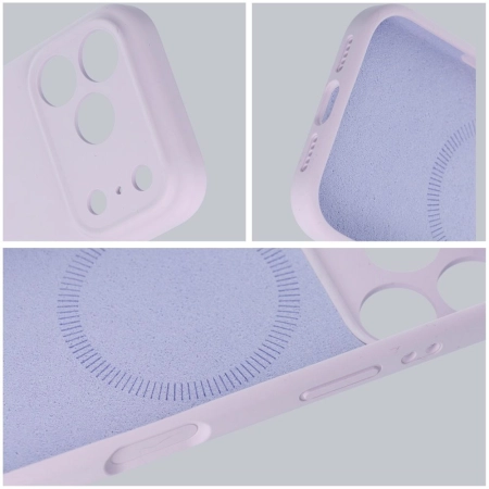 Nakładka F-Protect Rubber MagSafe Samsung S26 Ultra różowa
