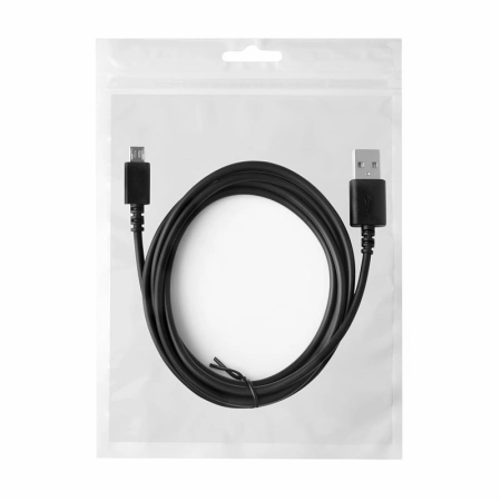 Kabel USB micro 2m czarny Reverse 2.5A