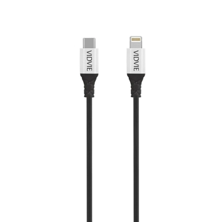 Kabel TYP-C - iPhone Lightning 1m Vidvie 3A CB4014 czarny