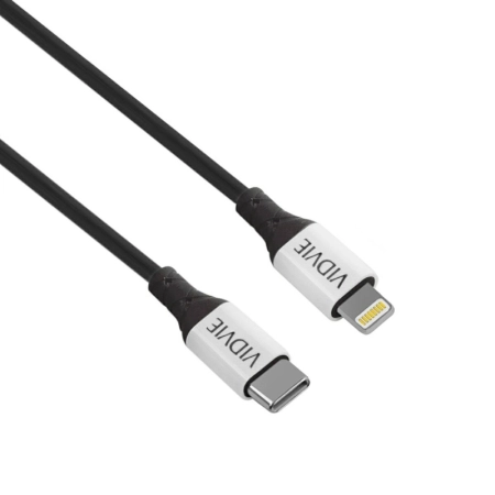 Kabel TYP-C - iPhone Lightning 1m Vidvie 3A CB4014 czarny