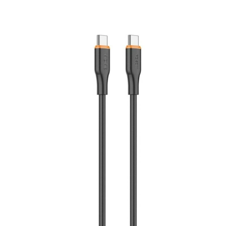 Kabel TYP-C - TYP C 1m VIDVIE CB4031 60W czarny