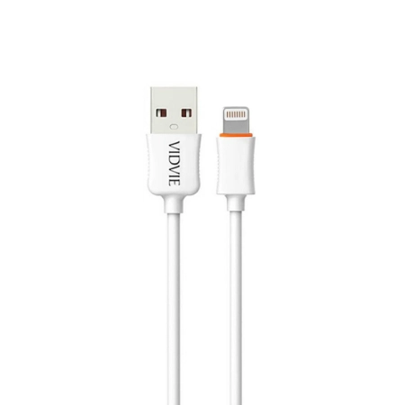 Kabel USB iPhone Lightning 3m biały VIDVIE CB443-3 2.4A