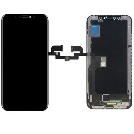 Ekran dotykowy + LCD iPhone X czarny INCELL FHD