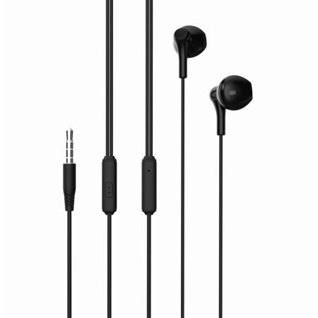 Słuchawki + mikrofon XO EP39 Jack 3.5mm czarne