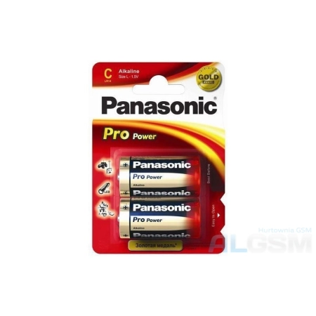 Bateria LR14 2szt. Blister Panasonic