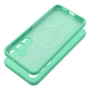 Nakładka Silicon Solid Samsung S26 MagSafe miętowa