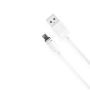 Kabel USB iPhone Lightning 1m biały XO NB187 magnetyczny 2.1A