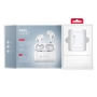 Słuchawki Bluetooth TWS (ANC+ENC) Forcell F-AUDIO Master Pro białe