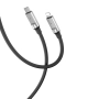 Kabel TYP-C - iPhone Lightning 1m XO NB-Q252A czarny 27W