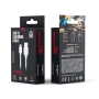 Kabel USB iPhone Lightning 3m biały Maxlife 2A