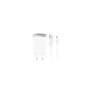 Ładowarka sieciowa 1xUSB 3A QC 3.0 18W + kabel Typ C XO CE19 biała