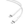 Kabel TYP-C - iPhone Lightning 1m XO NB-Q250A biały 27W