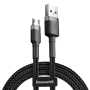 Kabel USB iPhone Lightning 1m szary BASEEUS CAMKLF-BG1 0.5m