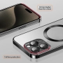 Nakładka MagSafe Electroplating Vmax iPhone 16 Pro różowo-złota