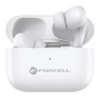 Słuchawki Bluetooth TWS (ANC+ENC) Forcell F-AUDIO Master Pro białe