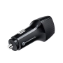 Ładowarka samochodowa 2xUSB 3.0A QC3.0 36W Forcell F-ENERGY Carbon CC50-2A czarna