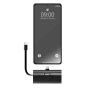 POWER BANK 5000 Forcell wbudowane złącze typ-C PD 20W F5K3 czarny