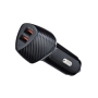 Ładowarka samochodowa 2xUSB 3.0A QC3.0 36W Forcell F-ENERGY Carbon CC50-2A czarna