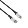 Kabel TYP-C - iPhone Lightning 1m Vidvie 3A CB4014 czarny