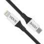 Kabel TYP-C - iPhone Lightning 1m Vidvie 3A CB4014 czarny