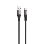 Kabel USB TYP C 3m czarny VIDVIE CB4038 3A